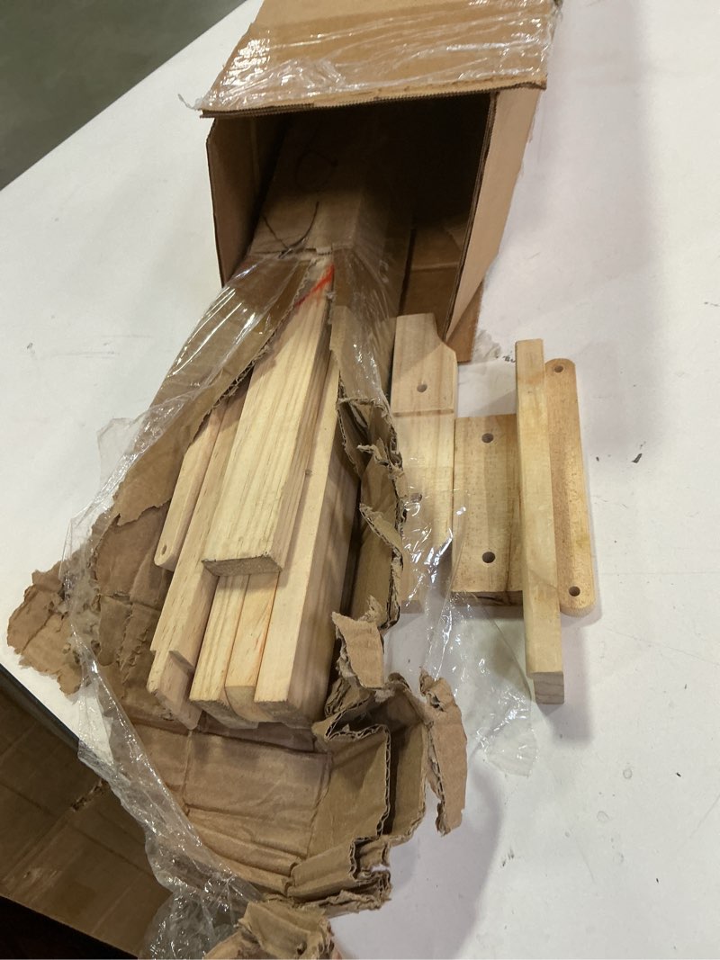 Condition photo showing Good Condition for Adjustable Wooden Painting Easel, Art Easel Stand Hold up to 48'', Painting Canvas for Wedding Sign and Poster, Drawing for Adults, Begginners and Students