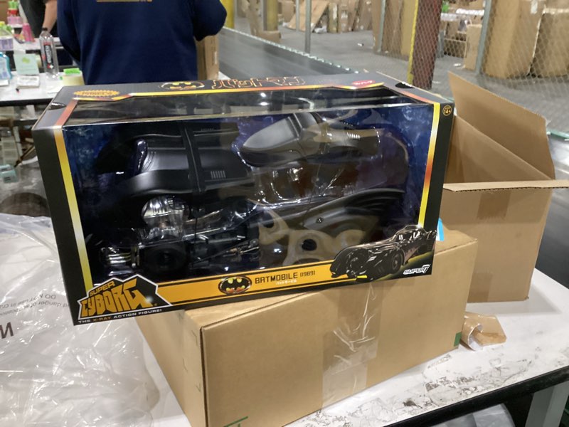 Condition photo showing Good Condition for Super7 Super Cyborg Batman Batmobile 1989 (Full Color) - 13" Batman Action Figure Vehicle Classic Movie Collectibles and Retro Toys