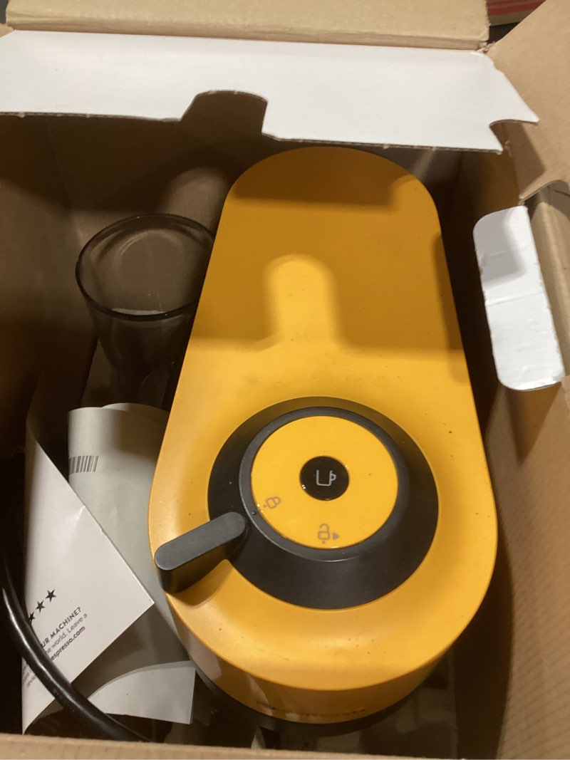 Condition photo showing New/Like New for Nespresso Vertuo Pop+ Coffee and Espresso Maker by Breville, Spicy Red