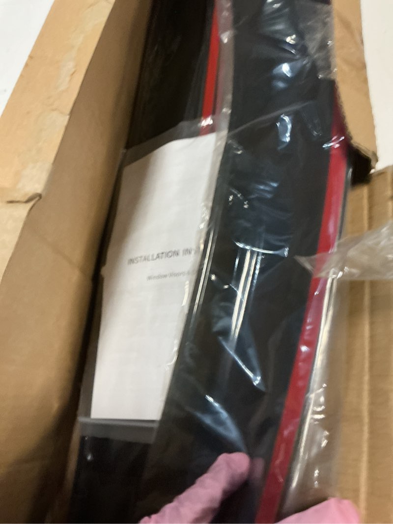 Condition photo showing Good Condition for window visors rain guards for 2017-2025 jeep compass,premium exterior rain guards visors for compass 17-25,4pc tape on vent visors set, uv-resistant tinted acrylic,weather protection for jeep compass 2017-2025