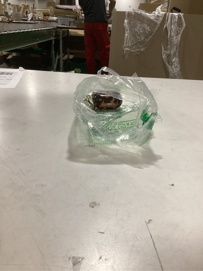 Condition photo showing As Is for kate spade new york AirPods 4 Protective Case with Keychain Ring - Transparent Tortoise, Compatible with AirPods 4th Generation Transparent Tortoise AirPods 4th Generation