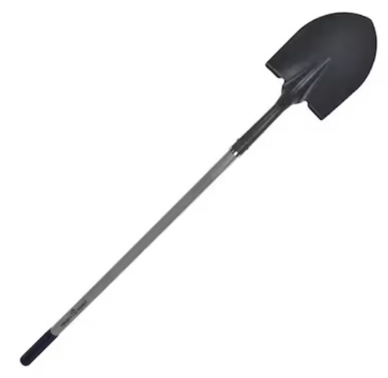 project source 40-in fiberglass handle digging shovel
