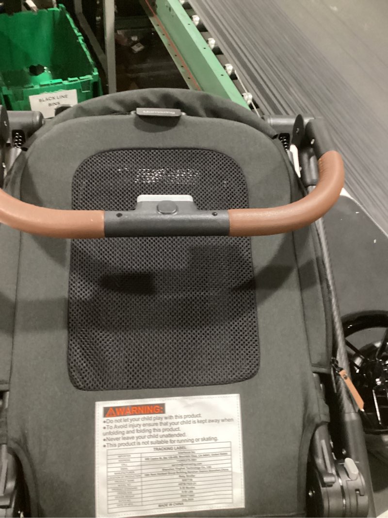Condition photo showing Good Condition for mamazing air lux baby stroller, carbon fiber frame is only 15.8lbs, compact fold toddler stroller with reversible seat with infant insert, included upf 50+ canopy, large storage basket & car seat adapter meteorite seat + adapter
