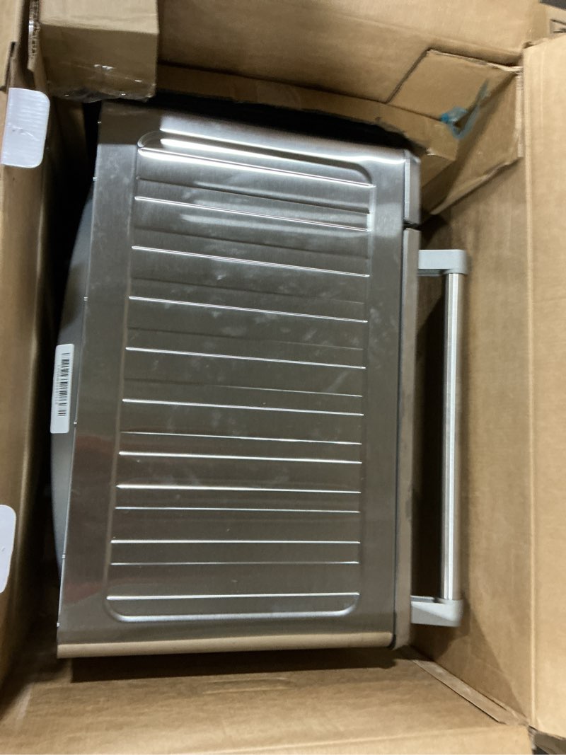 Condition photo showing As Is for Breville Smart Oven Air Fryer Pro Stainless Steel BOV900BSSUSC: Convection Toaster Oven, 1800W, Automatic Shut-Off