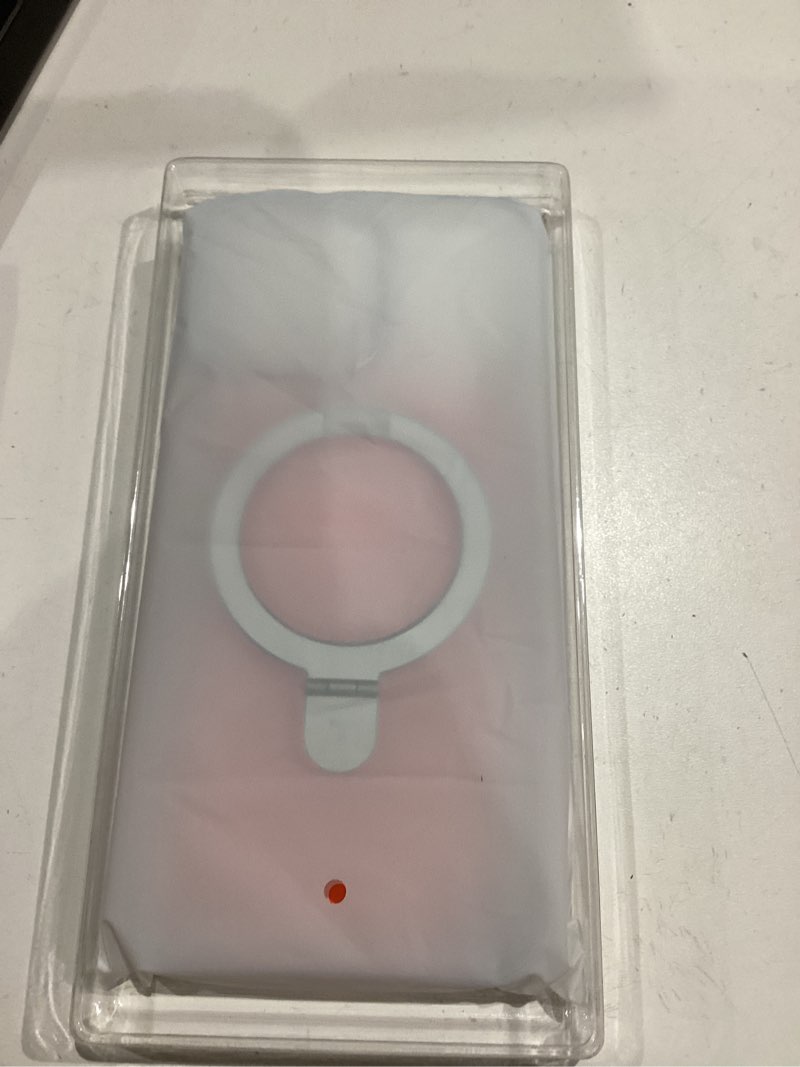 Condition photo showing Good Condition for torras magnetic ostand for iphone 15 pro max case, [military grade drop tested][compatible with magsafe][build in kickstand] clear slim hard back soft edge anti-fingerprint 6.7" 2023, clear crystal clear iphone 15 pro max