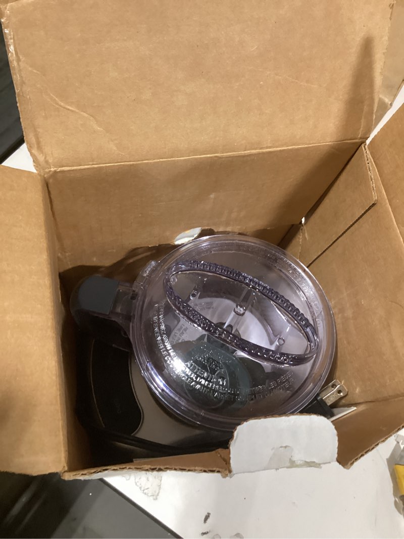 Condition photo showing As Is for Cuisinart ECH-4SV Elemental 4-C Chopper Grinder, Silver 4-Cup