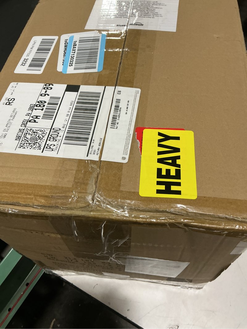 Condition photo showing Good Condition for Amazon Basics Dinnerware Set, Microwave and Dishwasher Safe, Service for 6, 18-Piece Complete Kitchen, Plates, Dishes, Bowls, Swirl