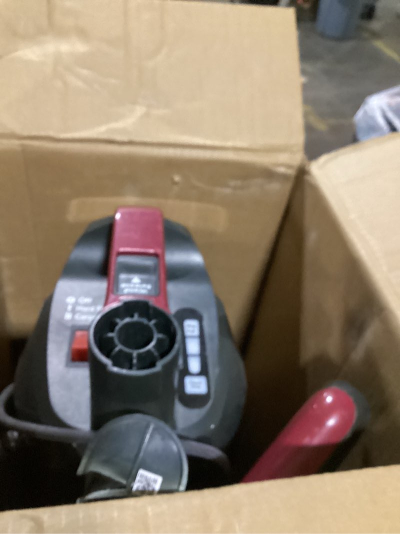 Condition photo showing Good Condition for kenmore bu3040 intuition bagged upright vacuum lightweight cleaner 2-motor power suction with hepa filter, 3-in-1 combination tool, handi-mate for carpet, floor, pet hair, red w/no lift-up