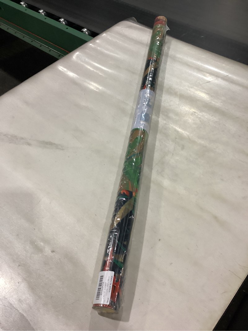 Condition photo showing New/Like New for DKTIE UV6 Ultra-fine Frosted Glass Window Film Decorative Nature Stained Glass Window Film for Bathroom Static Cling Renter Friendly (Tropical Plants B, 17.7in X 78.7in) Tropical Plants B 17.7in X 78.7in