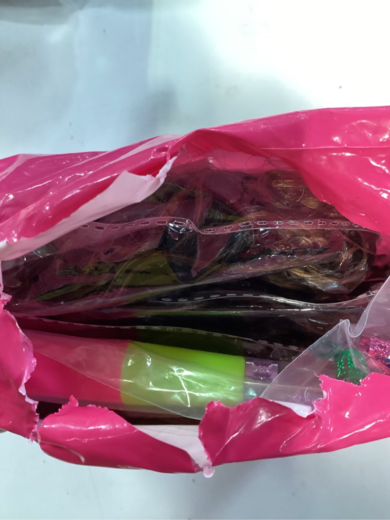 Condition photo showing Good Condition for eerya 8 packs boho box braids crochet hair for black women 12 inch pre-looped bohemian goddess box braids with curly ends synthetic crochet hair extensions (12 inch, p4/30) 12 inch(pack of 8) p4/30