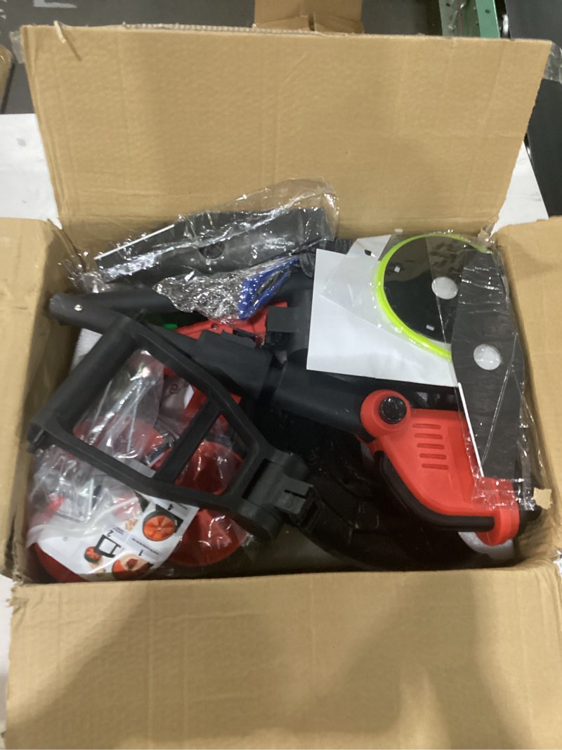 Condition photo showing Good Condition for 20000 rpm electric weed wacker with wheel,12? brushless cordless weed eater battery powered, 4-in-1 brush cutter/string trimmer/grass edger tool/lawn mower, stringless weed trimmer,5 blade,2 battery