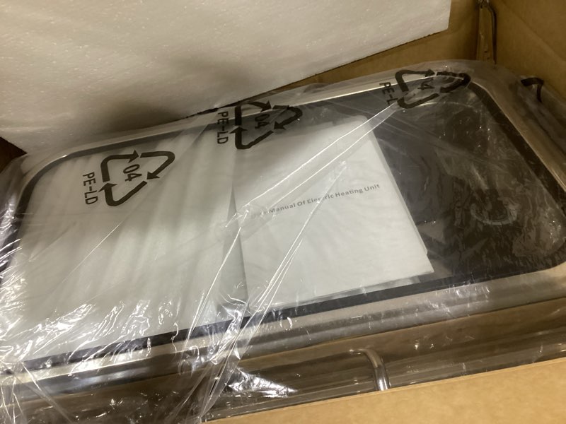 Condition photo showing Good Condition for Electric Chafing Dish Buffet Server Set, Stainless Steel Full Size & Half-Size &Three-Section Food Pan with Temp Control, Roll Top Stainless Steel Food Warmers for Catering Buffet (A-01)