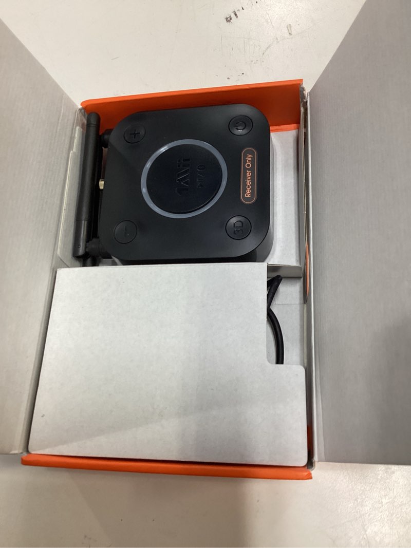 Condition photo showing Good Condition for [upgraded] 1mii b06pro long range bluetooth receiver, hifi wireless audio adapter, bluetooth 5.3 receiver with 3d surround aptx hd low latency optical rca aux 3.5mm coaxial for home stereo system b06pro black