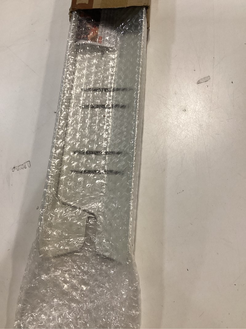 Condition photo showing Good Condition for Stainless Steel Gap Covers - Oven Gap Filler Kit 23.4" Between Stove & Counter Top - Heat Resistant Slide-in Range Trim Guard for Seamless Kitchen Accessories Easy Clean (White) 23.4" White