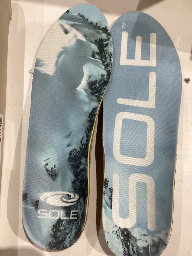 Condition photo showing Good Condition for SOLE Performance Thin Shoe Insoles – Orthotic Arch Support Inserts for Plantar Fasciitis Relief - Mens Size 14/Womens Size 16, 1 Pair Regular Mens Size 14 / Womens Size 16