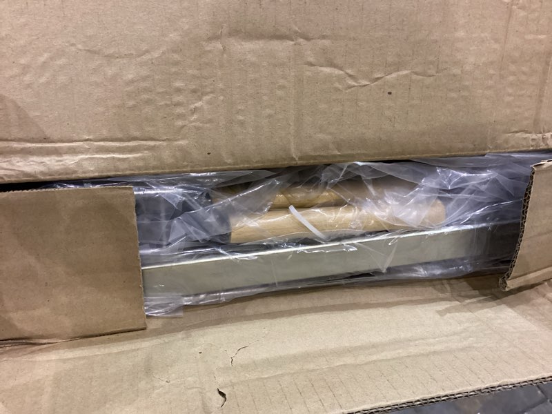 Condition photo showing New/Like New for Pull out Cabinet Organizer, 2 Tiers 17"W X 21"D, Heavy Duty Smooth Sliding Under Cabinet Shelves for Pots and Pans, Full-Extension Roll out Drawers, Slide out Organization for Home Kitchen Pantry Chrome 17" W x 21" D (2-Tier)