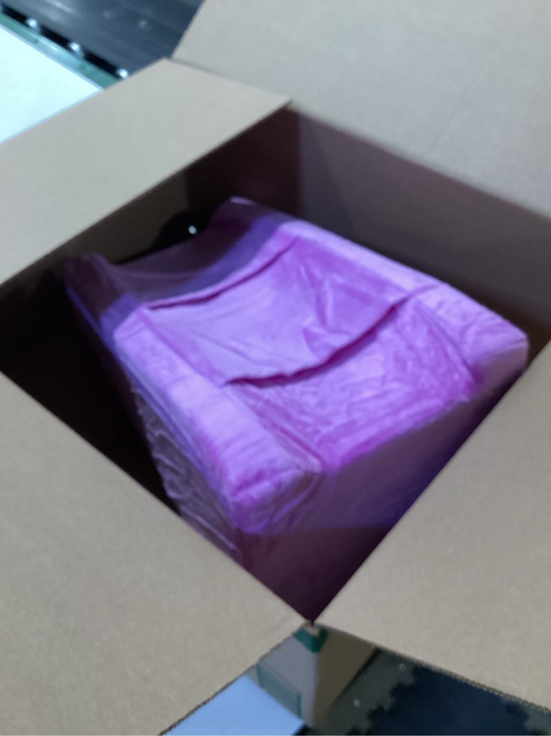 Condition photo showing Good Condition for Buryeah Arm Elevation Pillow with 2 Pockets, Soft Ergonomic Support Pillow for Elbow Rest Wedge Broken Arm Gifts with High Density Foam for Recovery Sleeping(Violet)