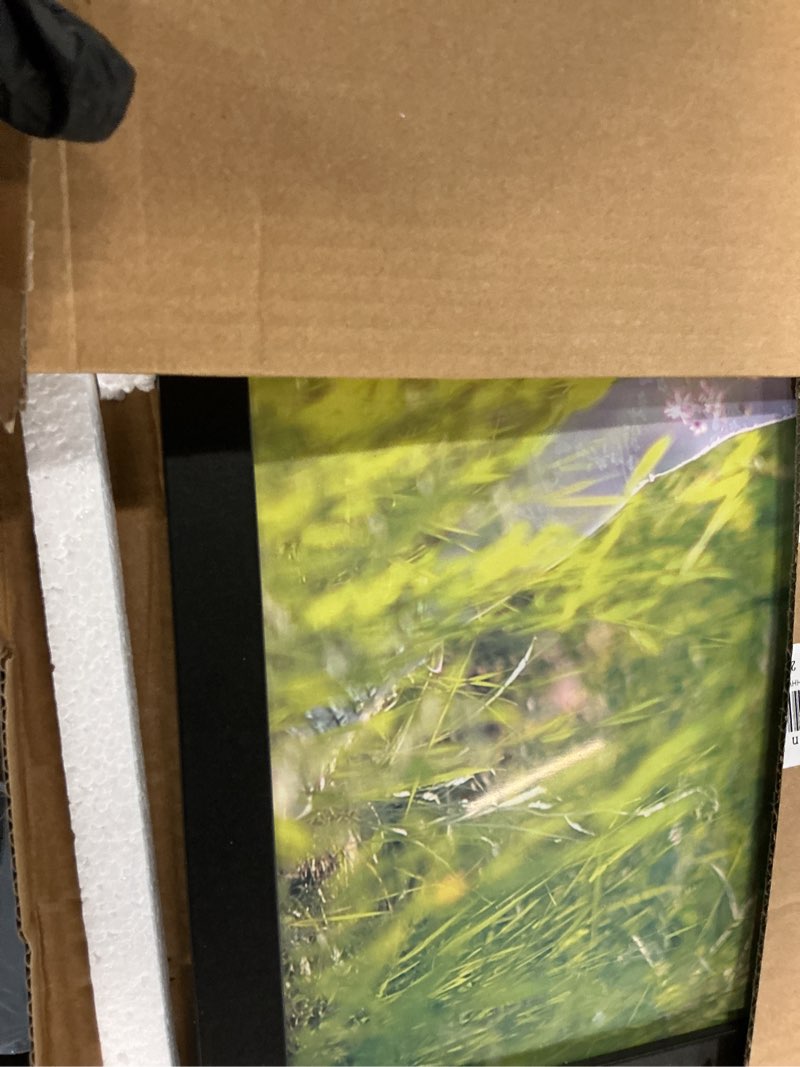 Condition photo showing Good Condition for 20x24 black picture frame mat for 16x20 photo wall mounting poster frame-1pcs black 20x24