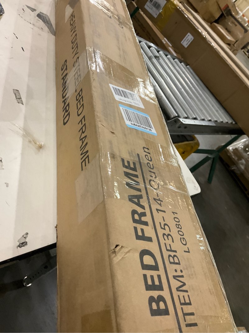 heavy duty steel bed frame