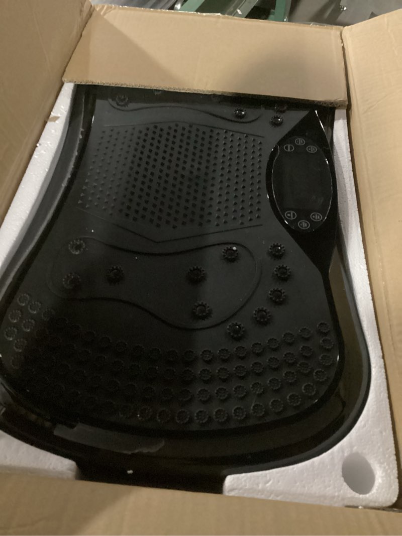 Condition photo showing Good Condition for Vibration Plate Exercise Machine for Lymphatic Drainage, Vibration Machine for Full-Body Weight Loss Shaping, Vibrate Fitness Platform 400 Lbs & 200 Adjustable Speeds for Women Men Home