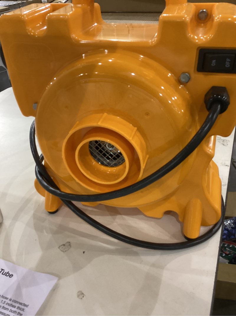 Condition photo showing Good Condition for Air Supply 3 HP Cyclone Pool Line Blower and Vinyl Liner Vacuum 4128100P