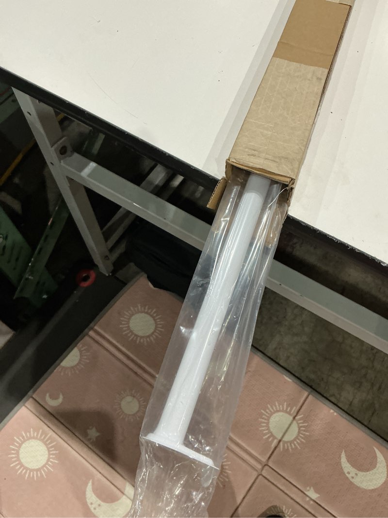 Condition photo showing Good Condition for design house 120 in. l adjustable stainless steel closet rod