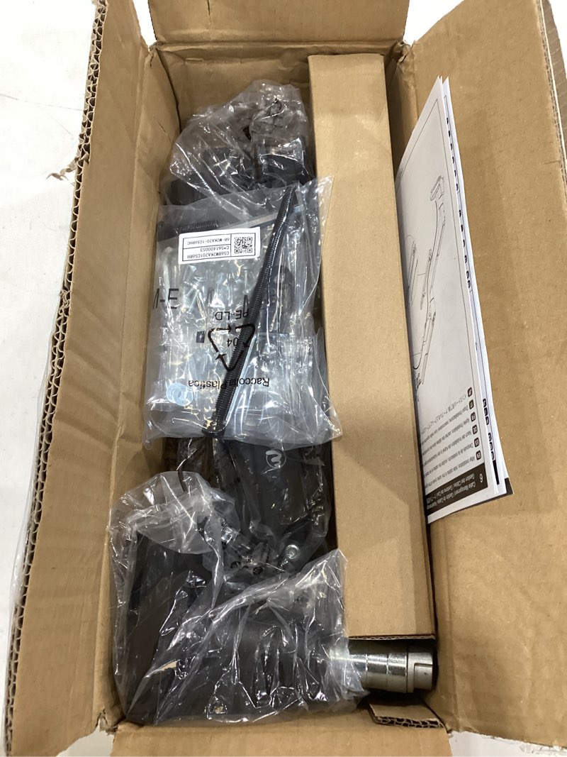 Condition photo showing New/Like New for WALI Heavy Duty Single Monitor Arm for 17-49 Inch Flat Curved Ultrawide Screens, up to 33 Lbs, Adjustable Gas Spring Single Monitor Desk Mount for Home Office Gaming, VESA 75/100mm (GSM001XLN), Black 17"-49" Single Arm