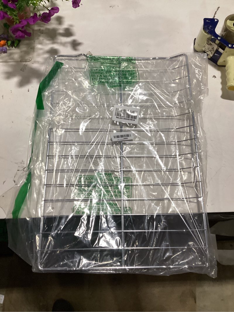 Condition photo showing As Is for dg67-00108a dg75-01001c dg75-01001d oven stronger wire rack 16 7/16" x 24 3/4" compatible with samsung