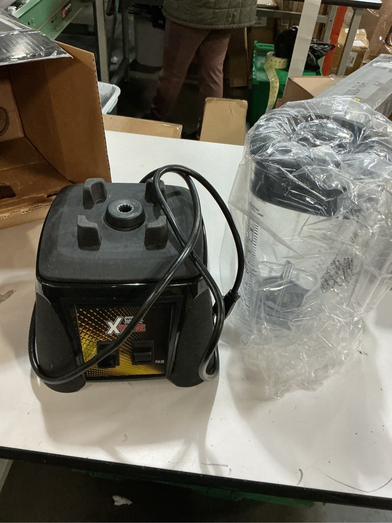 Condition photo showing Good Condition for Waring Commercial MX1000XTX 3.5 HP Blender with Paddle Switches, Pulse Feature and a 64 oz. BPA Free Copolyester Container, 120V, 5-15 Phase Plug, Black 64 Ounce Copolyester Container