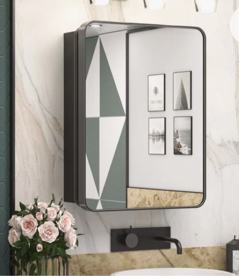 Brenai Recessed Framed 1 Door Medic 