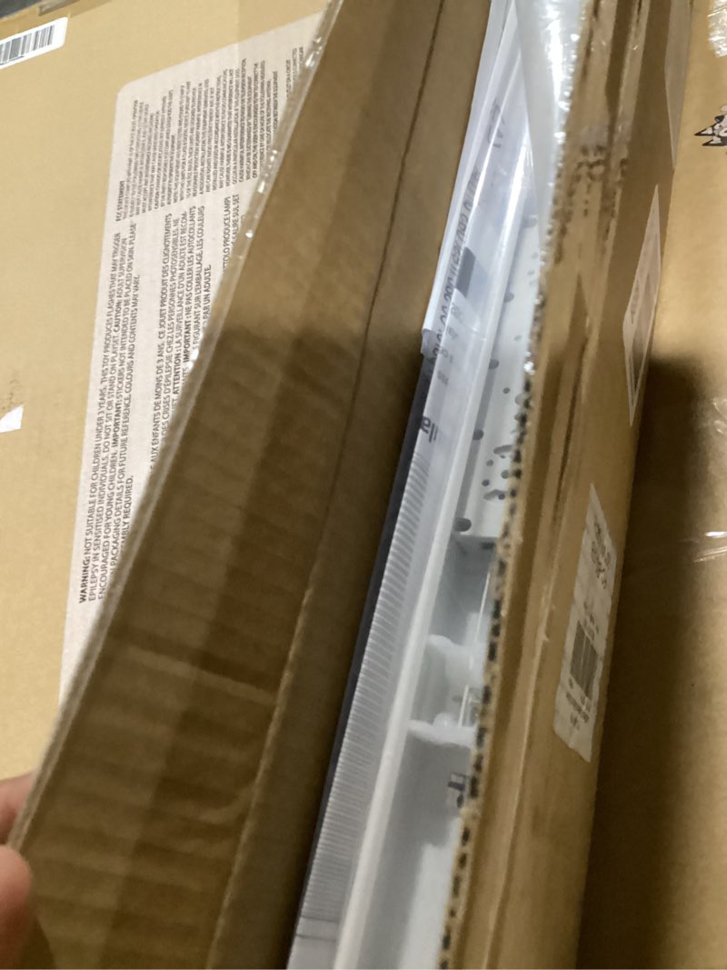 Condition photo showing As Is for lazblinds cordless cellular shades, blackout privacy honeycomb shades for home, thermal insulation noise reduction blinds for windows, 20'' w x 36'' h, white blackout-white 20'' w x 36'' h