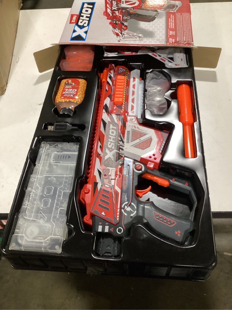 Condition photo showing Good Condition for XSHOT Hyper Gel HPG-700 Blaster, Semi and Fully Automatic Gel Blaster & 20,000 Hyper Gel Pellets, 700 Capacity Mag, Eyewear, Ages 14 & Up by ZURU