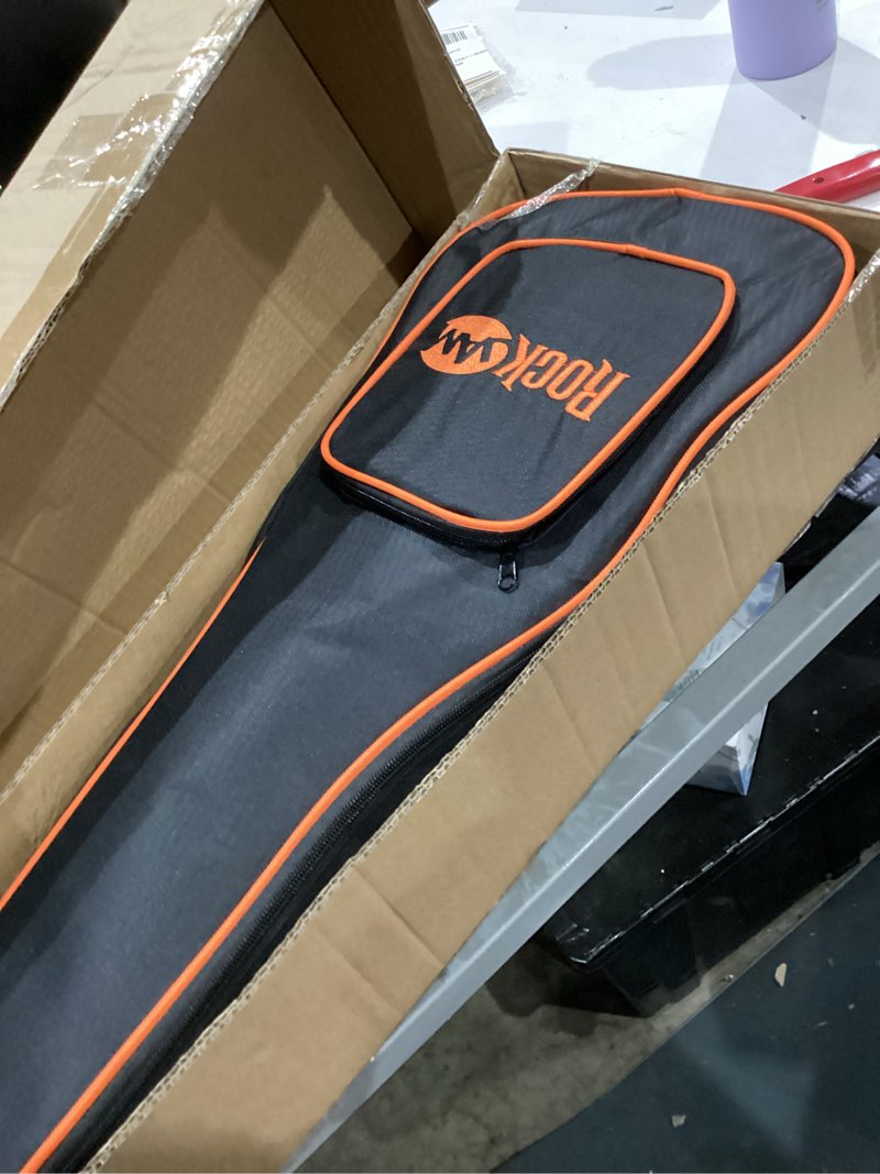 Condition photo showing Good Condition for RockJam Premium Tenor Ukulele Kit with Tuner, Gig Bag, Strap, Picks & Spare Strings