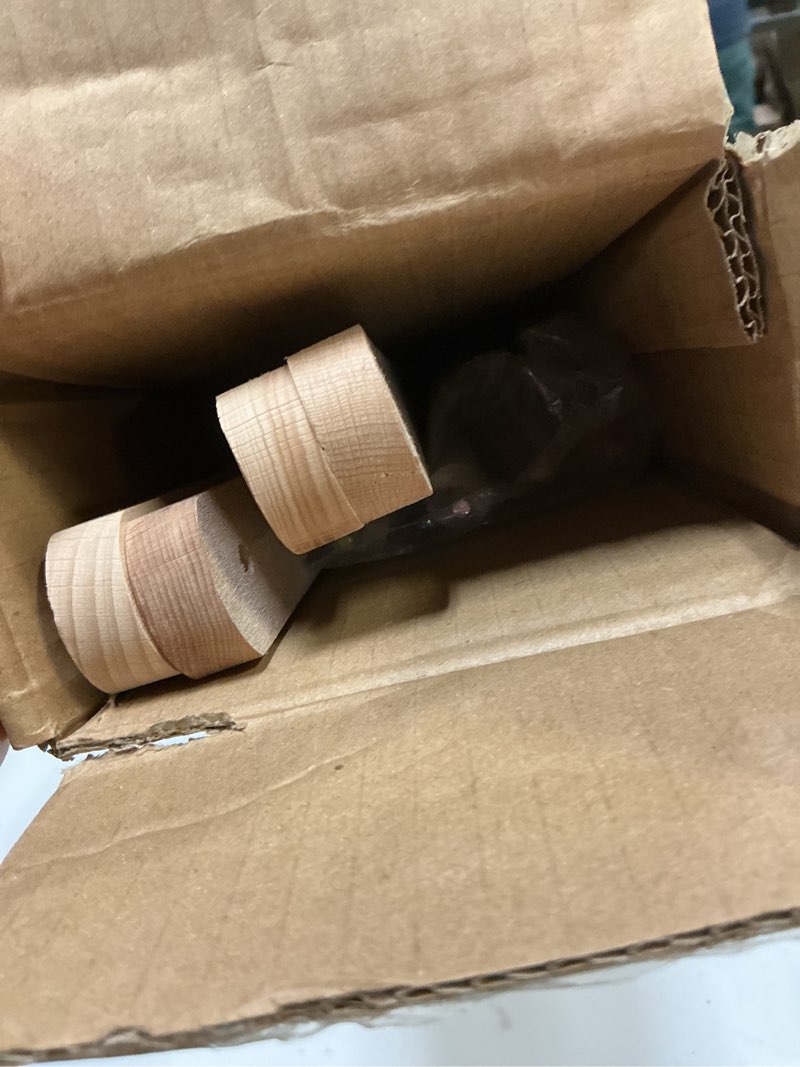 Condition photo showing Good Condition for Household Essentials 6785-1 Collapsible Wood X-Frame Laundry Hamper with Fold Over Lid Natural Hamper