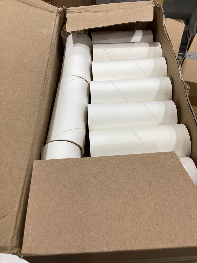Condition photo showing Good Condition for motimind white 240 pcs cardboard tubes for craft 3.74 inch tall empty paper towel rolls cardboard toilet paper tubes bulk for classroom diy, 1.5/1.2 x 3.74 inch