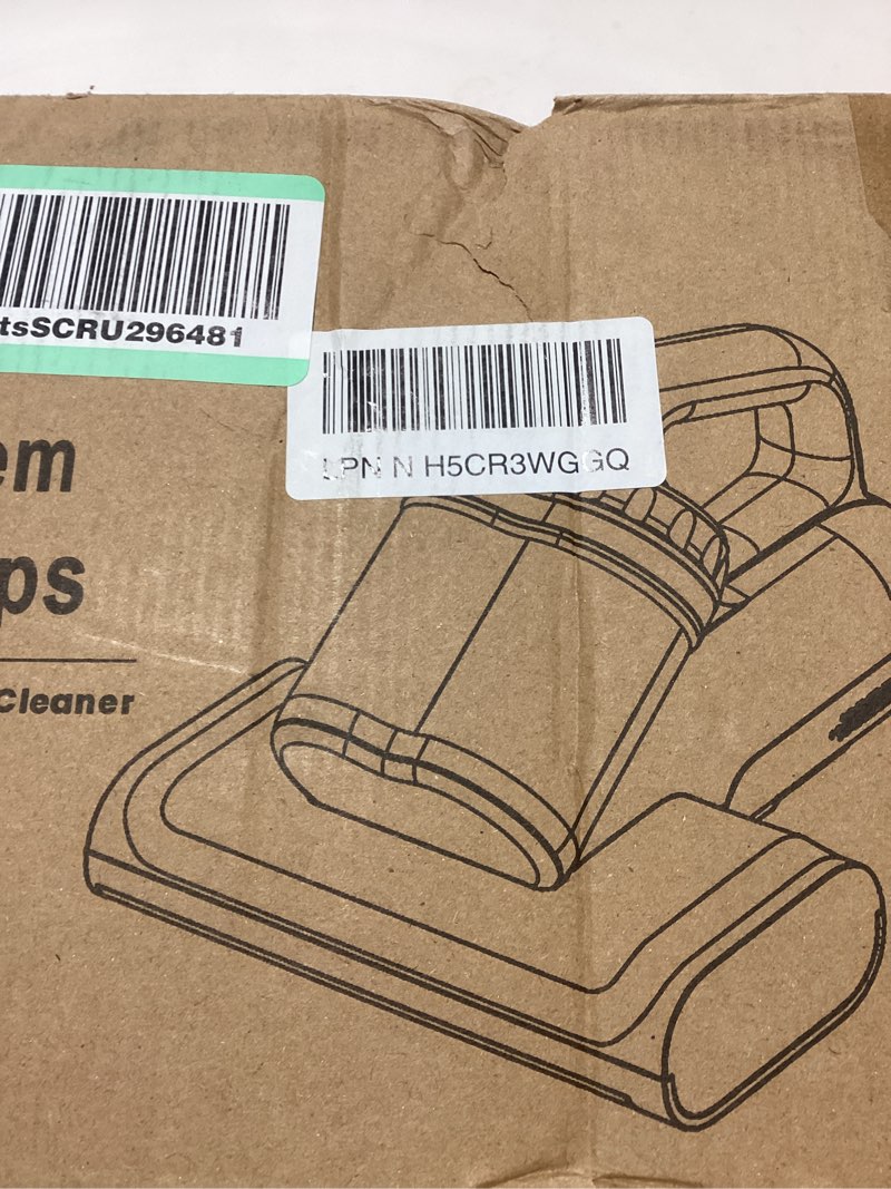 Condition photo showing New/Like New for Mattress Vacuum Cleaner, 17Kpa 650W Bed Vacuum Cleaner, 273nm UV-C Light & Ultrasonic 145°F Heating, 80000 RPM/Min Brushroll Rotation, Wide Suction Port for Pillows Cribs Sofa, Black Corded