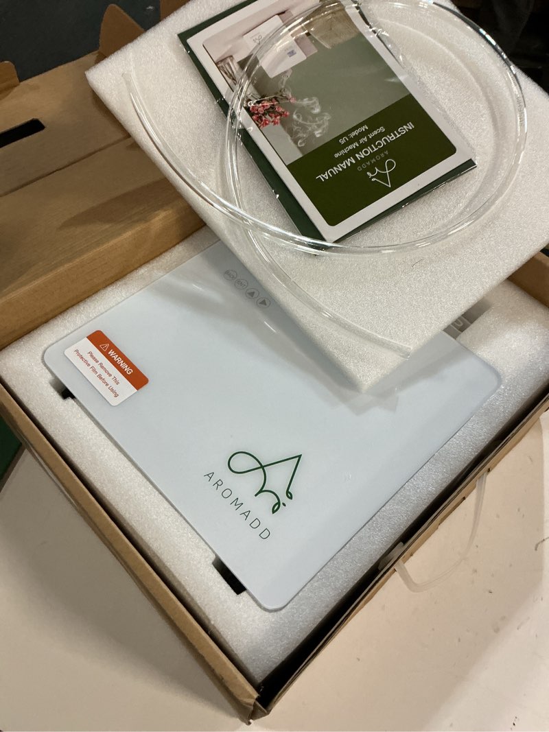 Condition photo showing Good Condition for 2025 Upgraded 3500 Sq.Ft Smart Scent Machine - HVAC System, Whole House Aroma & Hotel Collection Diffuser, Waterless Essential Oil Diffuser for Home, Office, 600ML Capacity, Cold Air Tech (White)