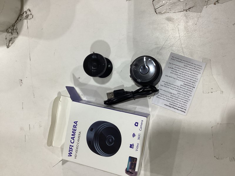 Condition photo showing Good Condition for Only 0.9 inch! Hidden Camera with Audio/Video. Mini Small Camera. Spy Hidden Cameras for Home Indoor Use Spy Cam with Night Vision and Motion Detection Baby Monitor Small Mini Wireless Outdoor