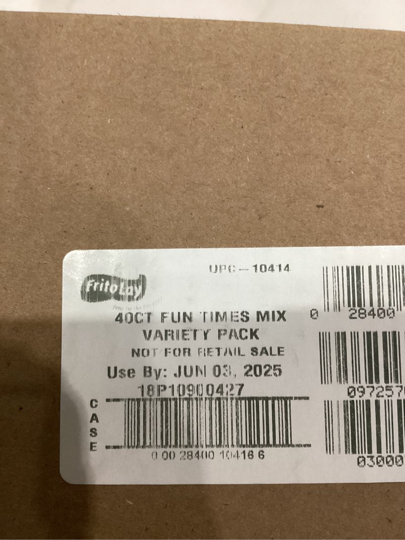 Condition photo showing Good Condition for Frito-Lay Fun Times Mix Variety Pack, 2.37 Pounds, (Pack of 40) Fun Times Mix 40 Count (Pack of 1)