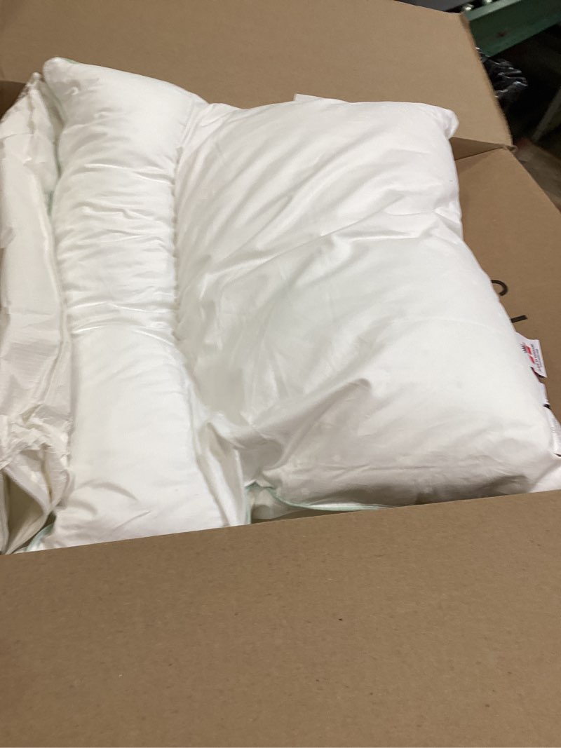 Condition photo showing Good Condition for FOSSFLAKES Neck Support Pillow for Side Sleepers with Cover - Ergonomic Pillow, Down Alternate Filli