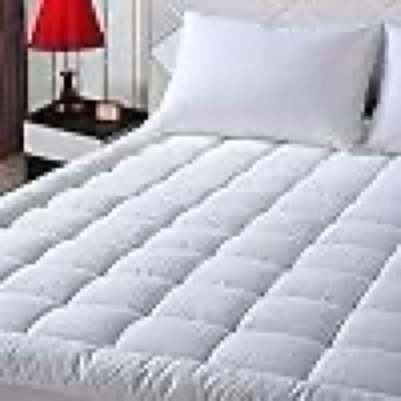 (Similar )EASELAND Queen Size Mattress Pad Pillow Top Mattress Cover Quilted Fitted Mattress Protector Cotton Top Stretches up 8-21\" Deep Pocket Cooling Mattress Topper