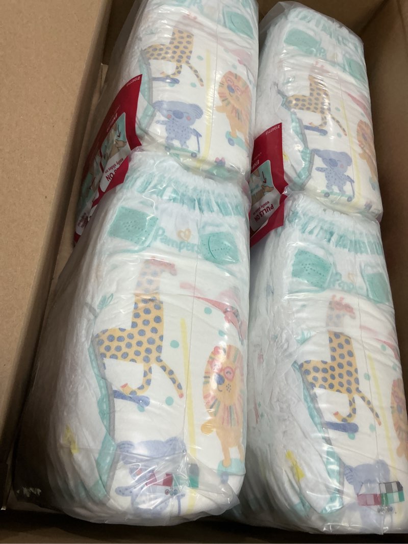 Condition photo showing New/Like New for pampers diapers - cruisers 360 - size 7, 88 count, babyproof up to 100% leakproof pull-on diaper size 7 88