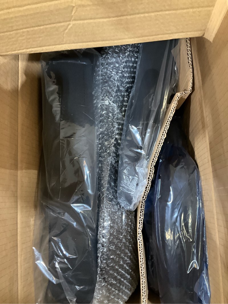 Condition photo showing New/Like New for Office Desk Chair with Ergonomic Lumbar Support, Extra-Thick Seat Cushion, Flip-up Arms, Breathable Mesh Back, Computer Task Chair for Home Office Black Fiber