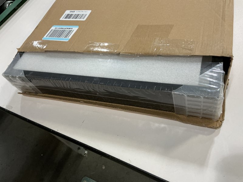 Condition photo showing As Is for 16x20 Shadow Box Picture Frame Display Case with Soft Linen Back-Thickened Panel,Large Black Deep Shadow Box Frame 16x20 for Jersey Graduation Items Flower Photo Craft Memorial Black + Thickened Panel + Foam Packaging 16x20