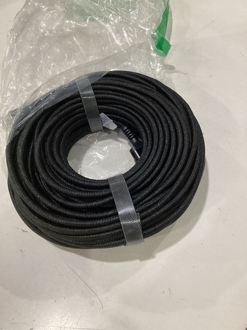 Condition photo showing Good Condition for snowkids 8k hdmi fiber optic cable long 2.1 100ft/30m, unidirectional 48gbps high speed 8k60 4k braided hdmi cord earc hdr10 2.2&2.3 compatible for tv/monitor/ps-5/x-box/sound system & more 100feet black 1