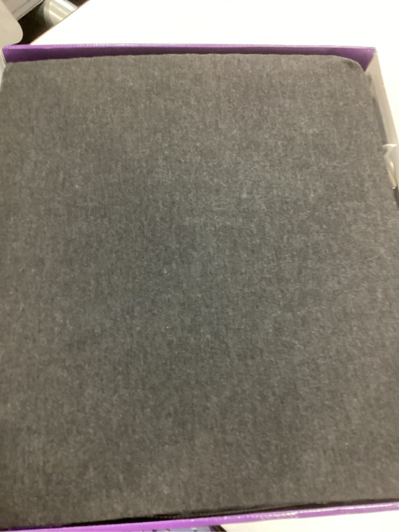 Condition photo showing As Is for Purple Double Seat Cushion | Pressure Reducing Grid Designed for Ultimate Comfort | Designed for Office Chairs | Made in The USA Full