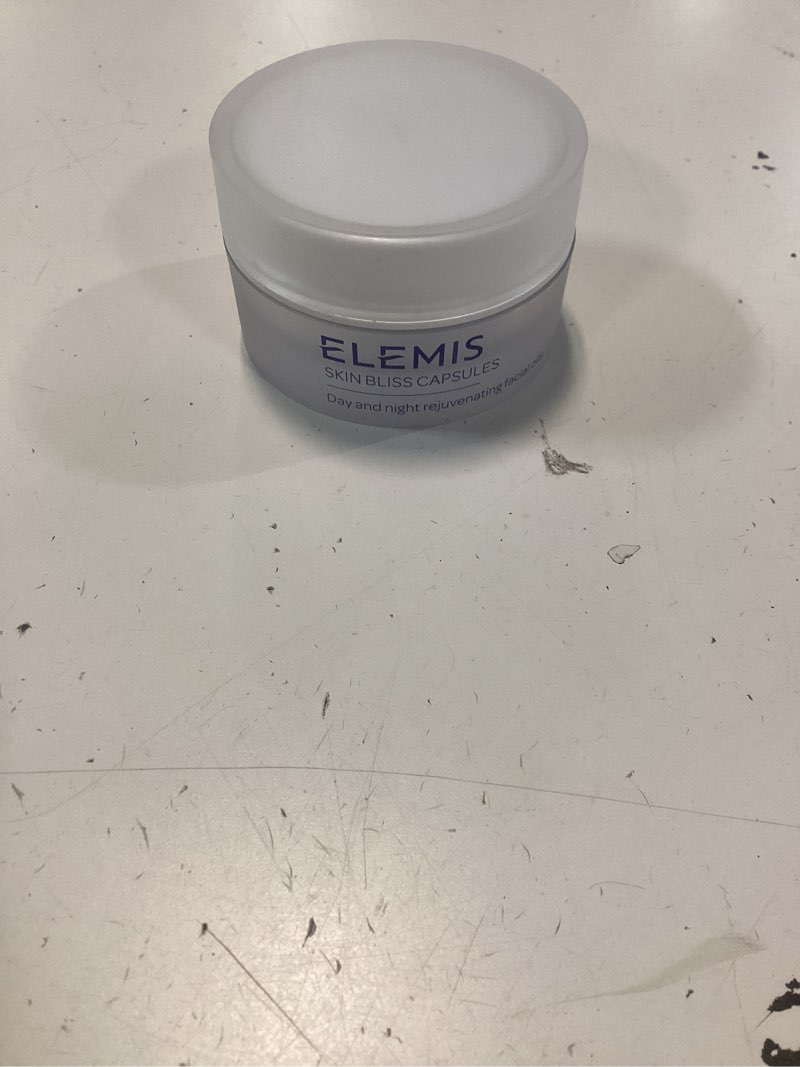 Condition photo showing As Is for elemis skin bliss capsules – antioxidant-rich anti-aging day & night face oils, purify, replenish & nourish the skin, skincare serum capsules for face (pack of 1