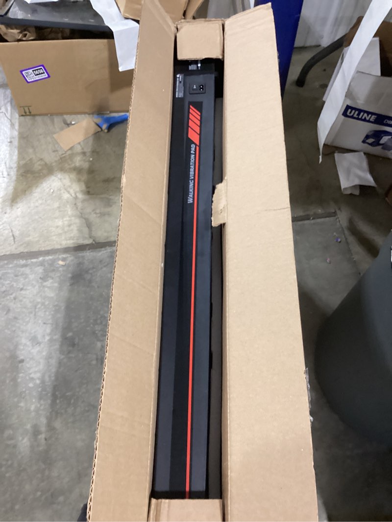 Condition photo showing Good Condition for sperax walking treadmill pad with app, 3 in 1 under desk treadmill, 400w low noise walking vibration pad with remote control,portable treadmills for home office black