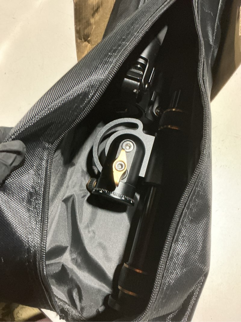 Condition photo showing Good Condition for 86.6 inch camera tripod monopod with center column and ball head aluminum, arca type qr plate,horizontal overhead shooting tripod for dslr camera video camcorder, heavy duty max load: 27lb