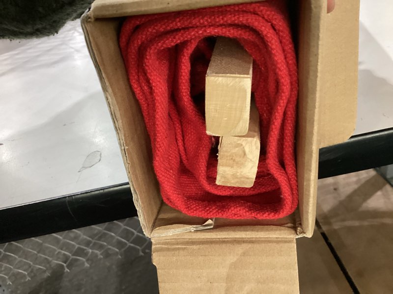 Condition photo showing Good Condition for **used** stansport cotton blend bahamas hammock - red (30800-60)